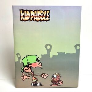 Vintage Back to School Supply Folder Duo-Tang Comic Book 2007 Kid Paddle